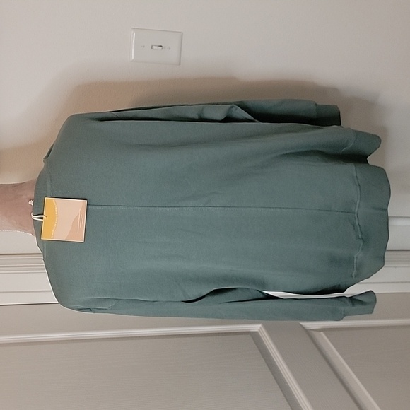 Post Surf Collective, Oversized Monstera Sweatshirt, Isla Color, Size M, NEW! - Picture 3 of 9